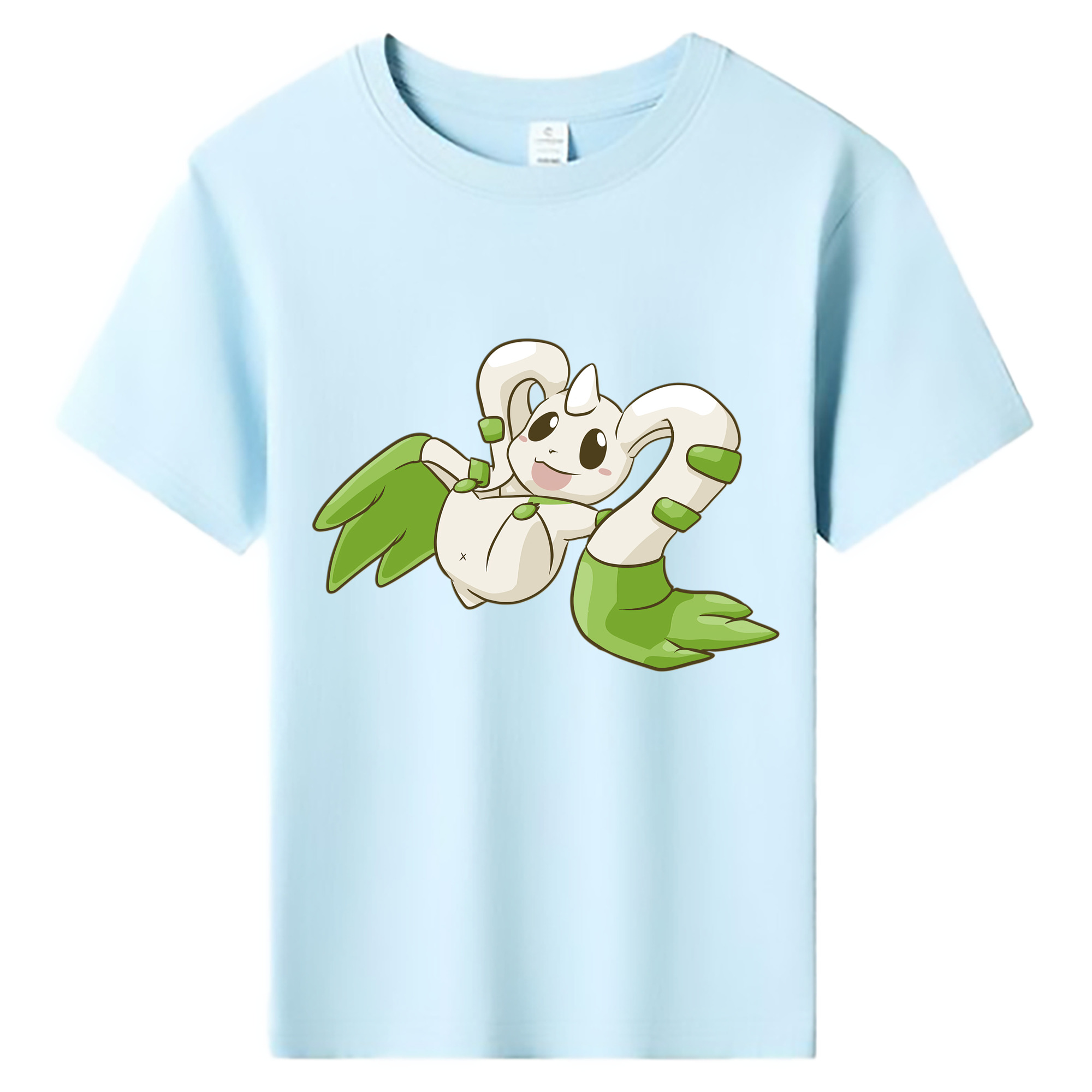 （画像用） Digimon デジタルモンスター/デジモン 綿100％キッズTシャツ（フロントプリント）